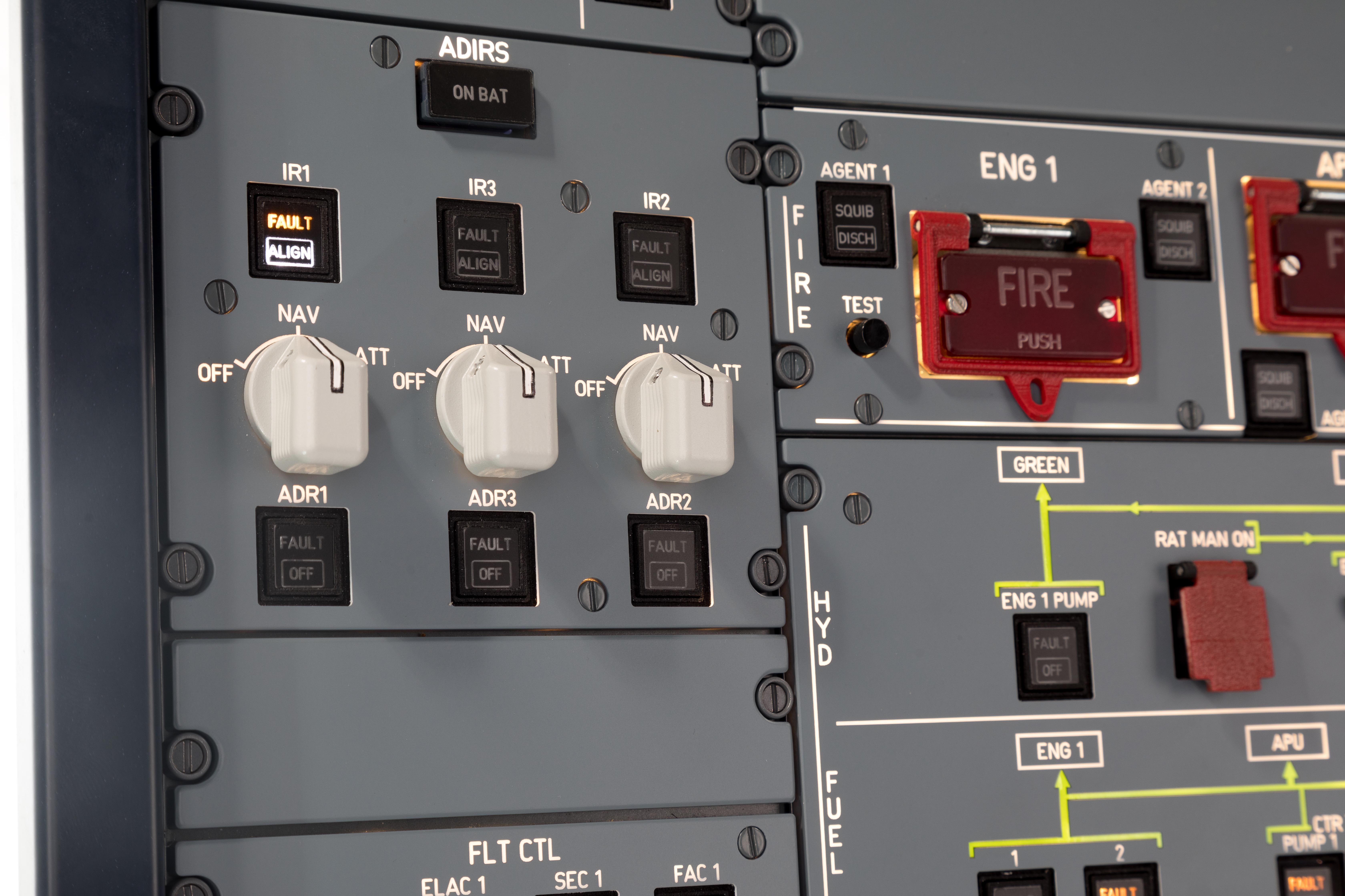 FSC A320 overhead FWD ADIRS